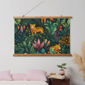 Tapisserie Suspendue Roar & Explore Rainforest Botanical (Chambre à coucher)