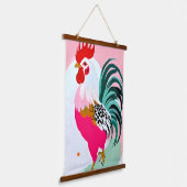 Tapisserie Suspendue Rooster (Angulaire)