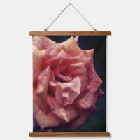 Rose de pêche en mosaïque