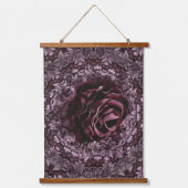 Tapisserie Suspendue Rose Mandala (Recto 3)