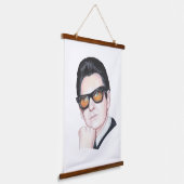 Tapisserie Suspendue Roy Orbison (Angulaire)