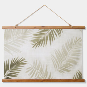 Tapisserie Suspendue Ruban Adhésif Mural Bois Bohème Tropical Vert Saug