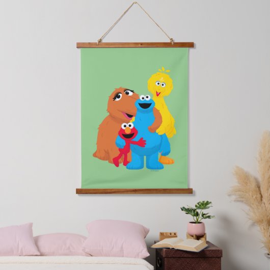 Tapisserie Suspendue Rue Sésame | Groupe Hug (Chambre à coucher)