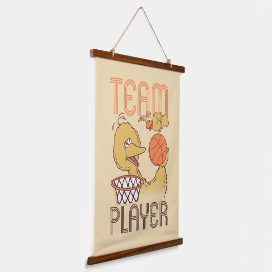 Tapisserie Suspendue Rue Sésame | Joueur de l'équipe d'oiseaux (Angulaire)