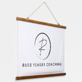 Tapisserie Suspendue Russ Yeager Coaching Signature Logo (Angulaire)