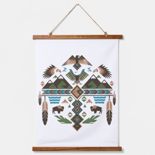 Tapisserie Suspendue Sacred Symbols (Recto)