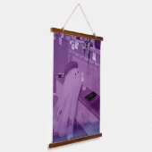 Tapisserie Suspendue Salle noire (Angulaire)