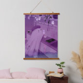 Tapisserie Suspendue Salle noire (Chambre à coucher)