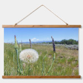 Tapisserie Suspendue Salsify Plante Seed Pod Hanging Tapestry (Devant)