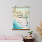 Tapisserie Suspendue Saltwater Beach Life (Chambre à coucher)