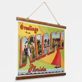 Tapisserie Suspendue Salutation Miami (Angulaire)