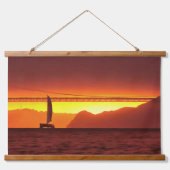 Tapisserie Suspendue San Francisco Sunset 1124 (Devant)