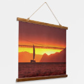 Tapisserie Suspendue San Francisco Sunset 1124 (Angulaire)