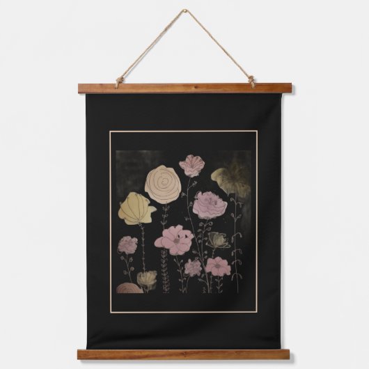 Tapisserie Suspendue San Telmo Flowers (Recto)