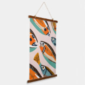 Tapisserie Suspendue Sardines (Angulaire)