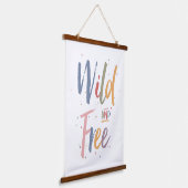 Tapisserie Suspendue Sauvage Et Libre (Angulaire)