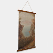Tapisserie Suspendue Scène forestière En automne Hudson ou Maine 1860 A (Angulaire)