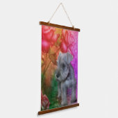 Tapisserie Suspendue Schnauzer Chien Chien Chien Chien Animal Art (Angulaire)