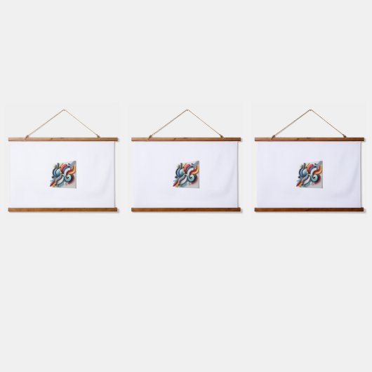 Tapisserie Suspendue "Sérénité dans la simplicité" (Tripler)