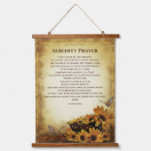 Tapisserie Suspendue Serenity Prayer Version complète par Reinhold Nieb (Recto)