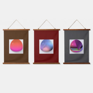 Tapisserie Suspendue Série de Domes de verre de 3