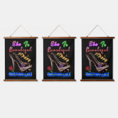 Tapisserie Suspendue She Is Beautiful Strong Unstoppable (Tripler)