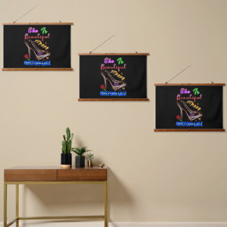 Tapisserie Suspendue She Is Beautiful Strong Unstoppable