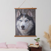 Tapisserie Suspendue Sibérien Husky (Chambre à coucher)