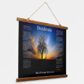 Tapisserie Suspendue Silhouette d'un saule (Angulaire)