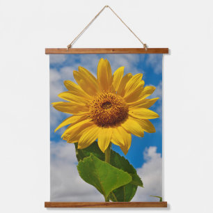 Tapisserie Suspendue Simple Tournesol Floral mignonne Photographie bota