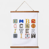 Tapisserie Suspendue SlipperyJoe embrasse la métaphore de la diversité  (Recto)