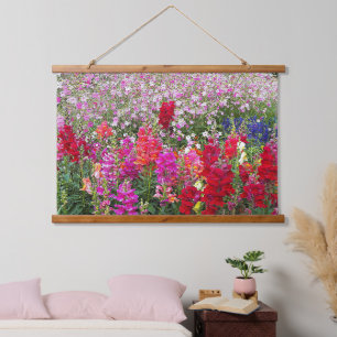 Tapisserie Suspendue Snapdragon Coloré Jardin Floral