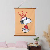 Tapisserie Suspendue Snoopy - Joe Cool Crown (Chambre à coucher)