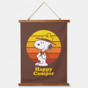 Tapisserie Suspendue Snoopy   Scout Beagle - Happy Camper