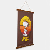Tapisserie Suspendue Snoopy | Scout Beagle - Happy Camper (Angulaire)