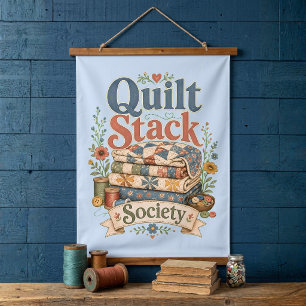 Tapisserie Suspendue Société de pile de courtepointes Couture Cottageco
