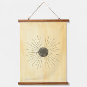 Tapisserie Suspendue Soleil et lune jaunes (Recto 2)