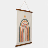 Tapisserie Suspendue Soleil sur un arc-en-ciel (Angulaire)