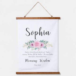 Tapisserie Suspendue Sophia Name Signifie Mur Hanging