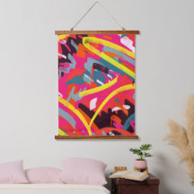 Sortie artistique en couleurs vives