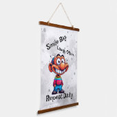 Tapisserie Suspendue "Souriez gros, riez souvent, répétez quotidienneme (Angulaire)