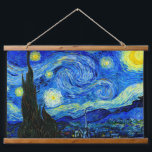 Tapisserie Suspendue Starry Night by Van Gogh Art Poster Imprimer<br><div class="desc">Vincent van Gogh - Nuit étoilée peinte à St Remy,  France en 1889 Beaux-Arts Imprimer. Cette image a été numériquement rehaussée pour restaurer les couleurs originales,  vives et audacieuses - un cadeau parfait pour tous les amateurs d'art !</div>
