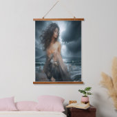 Tapisserie Suspendue Storm's Ethereal Embrace (Chambre à coucher)