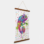 Tapisserie Suspendue Style d'aquarelle des teintures Chameleon (Angulaire)