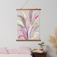 Style d'art vectoriel Plante tropical Abstrait