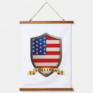 Tapisserie Suspendue Sullivan USA Heritage Shield