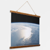 Tapisserie Suspendue Sunglint Reflète Le Golfe Du Mexique (Angulaire)