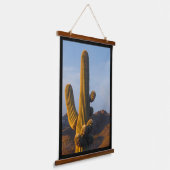 Tapisserie Suspendue Sunlit Saguaro Cactus (Angulaire)