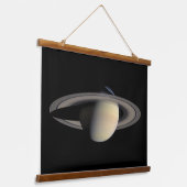 Tapisserie Suspendue Sunlit Saturn Gas géant Planet par Cassini (Angulaire)