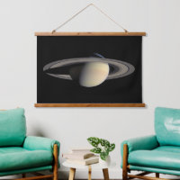 Sunlit Saturn Gas géant Planet par Cassini
